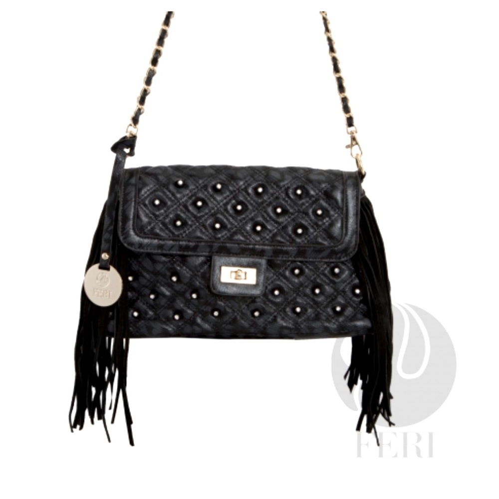 NWT FERI Day2Day Shyla black cross body purse